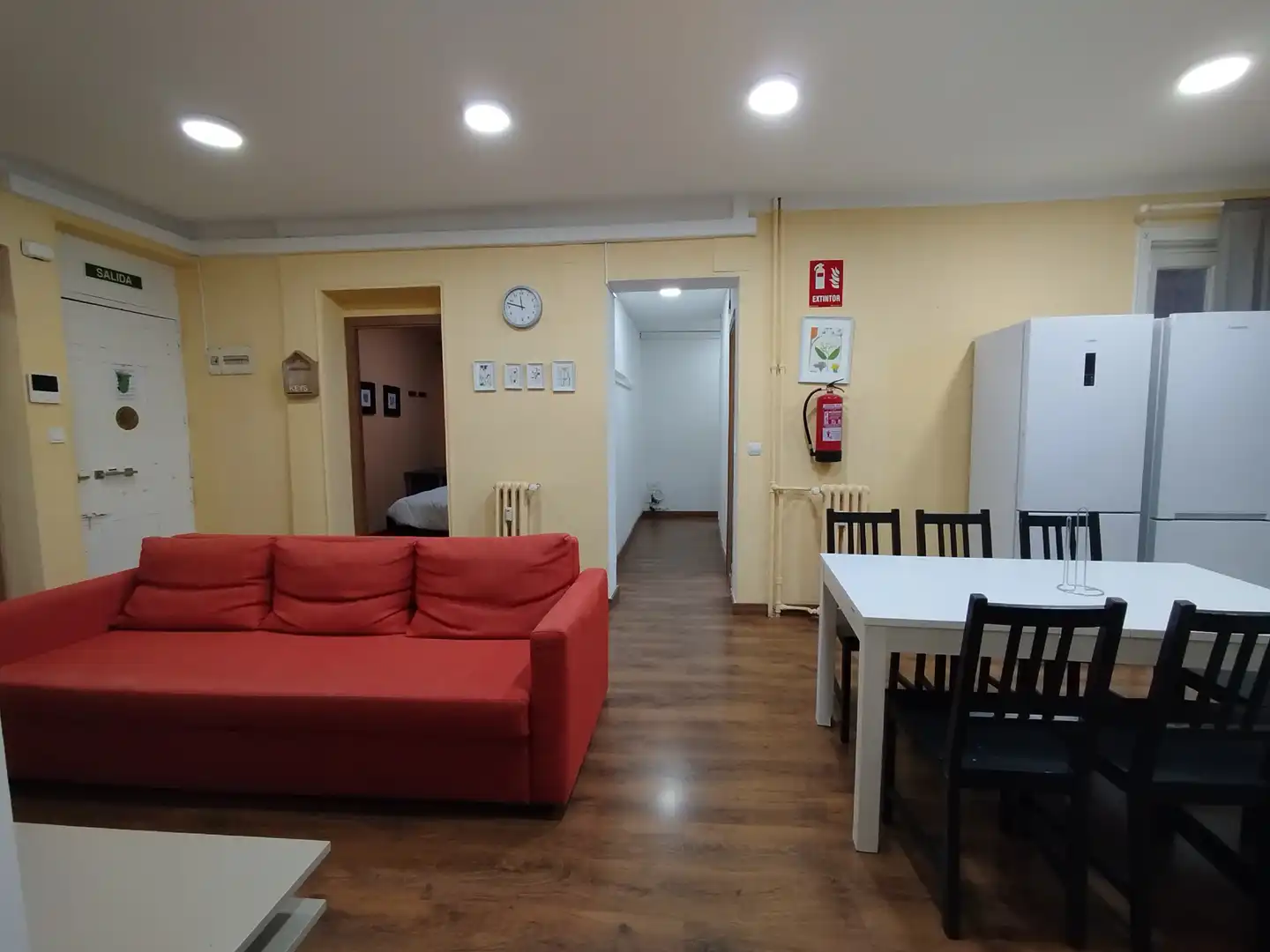 Sala d'estar de Pis de lloguer en Madrid amb Aire condicionat, Calefacció i Moblat