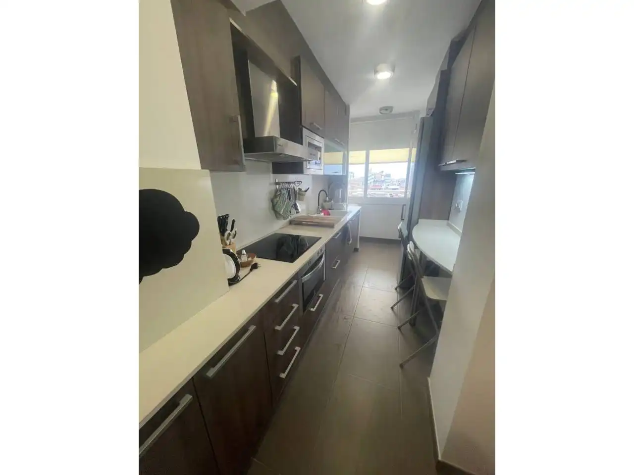 Kitchen of Flat for sale in Sabadell  with Air Conditioner, Heating and Parquet flooring