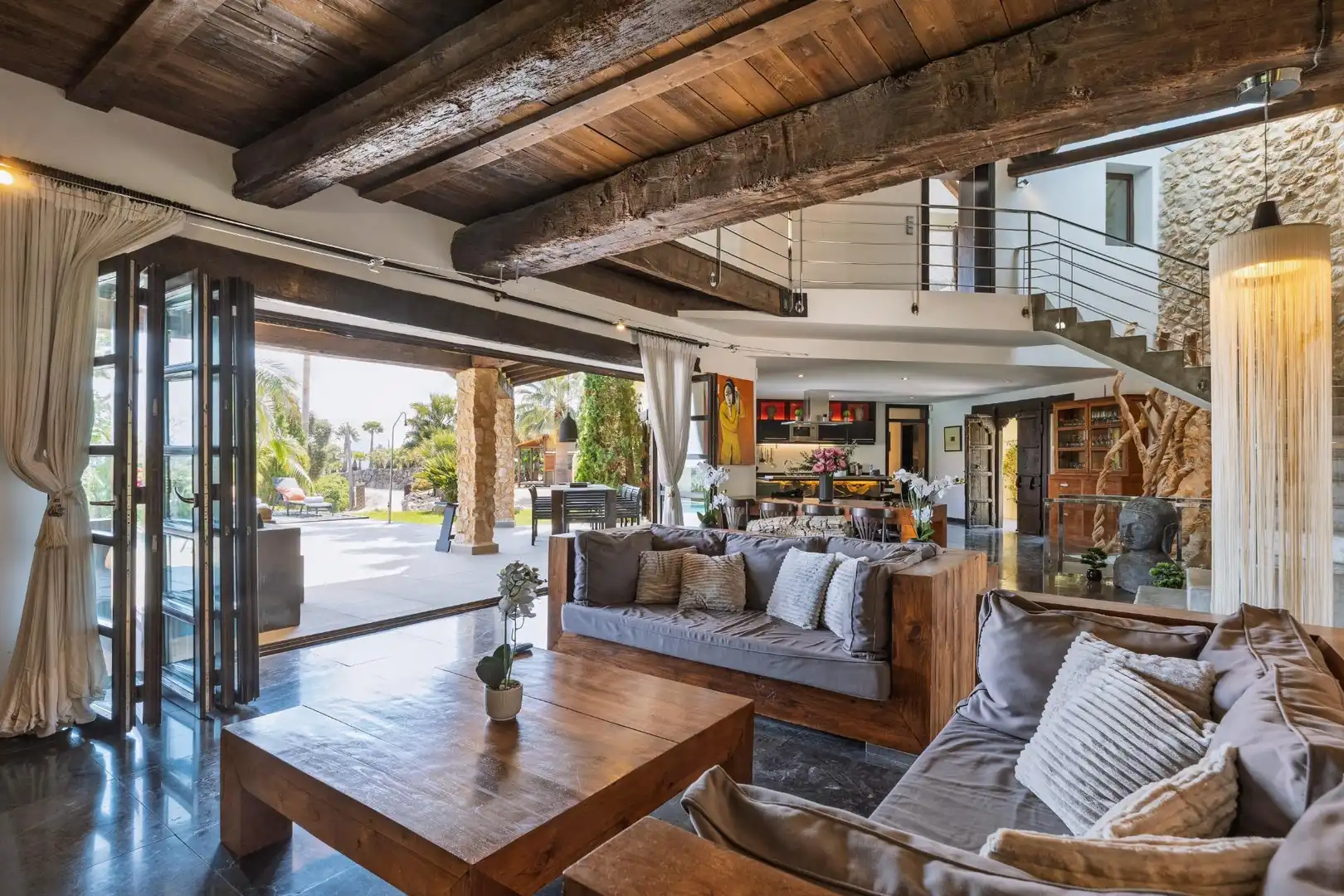 Sala de estar de Casa o chalet en venta en Beniarbeig con Aire acondicionado, Calefacción y Jardín privado