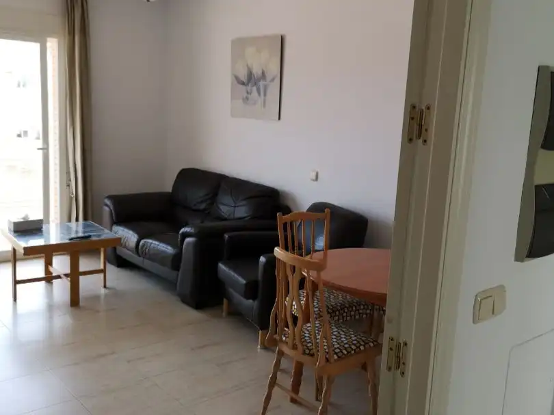 Sala d'estar de Pis de lloguer en Málaga amb Aire condicionat, Calefacció i Terrassa