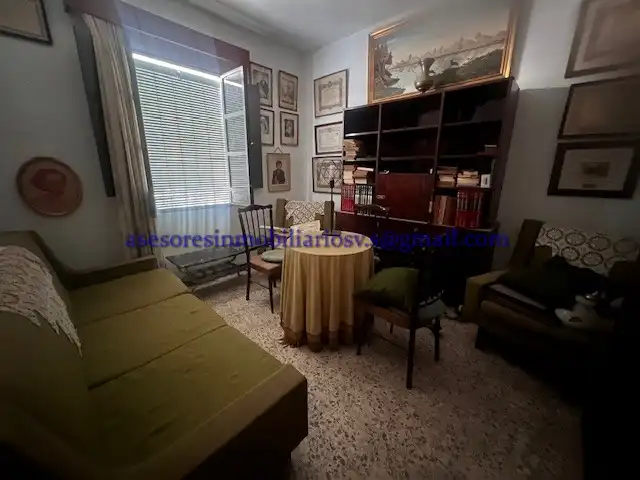 Sala de estar de Casa adosada en venta en Villaverde del Río con Terraza y Balcón