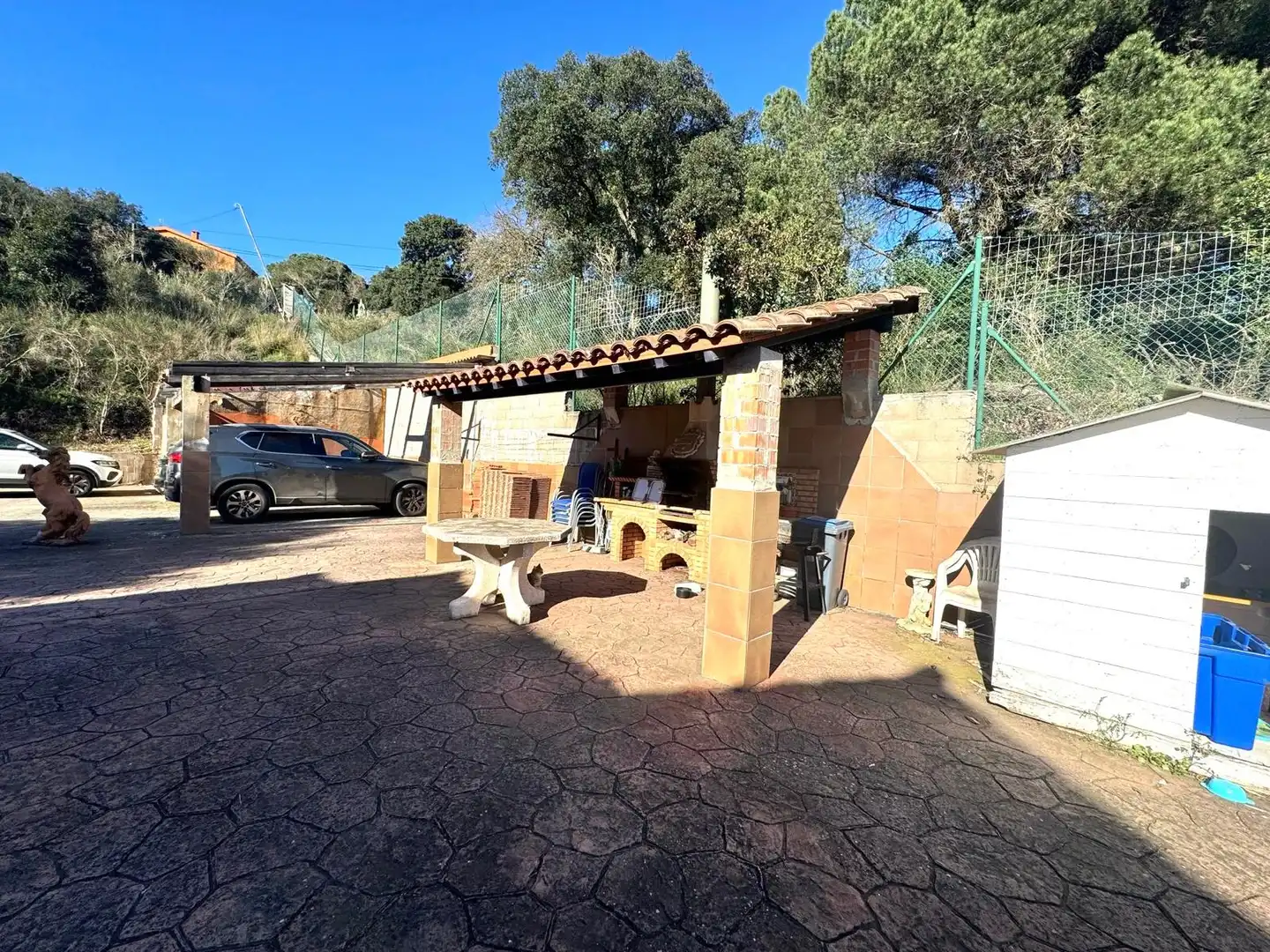 Vista exterior de Casa o xalet en venda en Sant Celoni amb Aire condicionat, Calefacció i Jardí privat