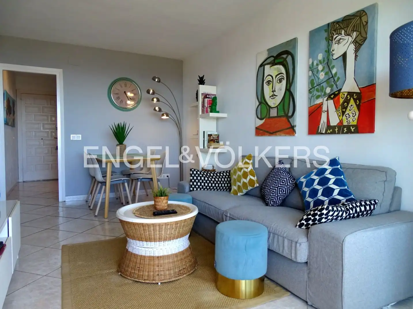 Living room of Flat for sale in Sant Pere de Ribes  with Heating, Private garden and Terrace