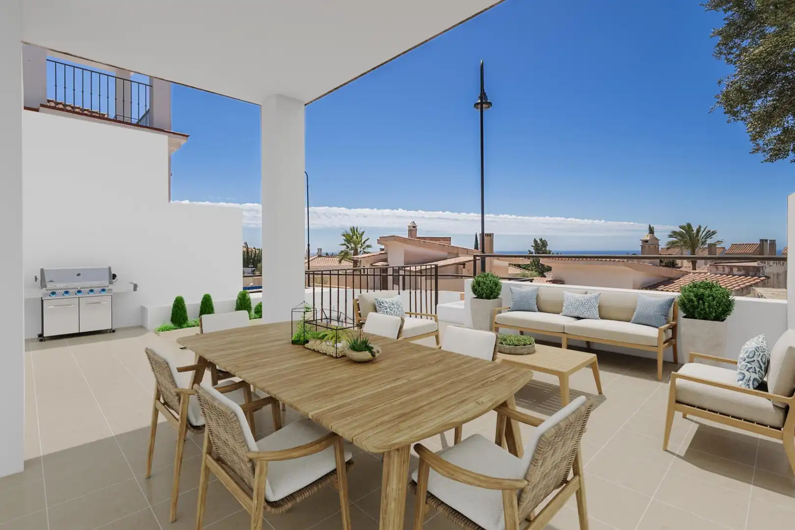 Adossat amb terrassa en venda a Mijas pueblo
