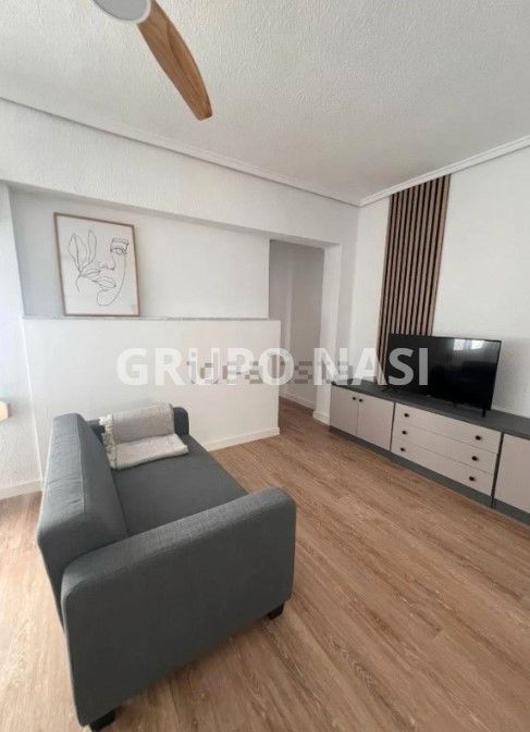Living room of Flat to rent in Manises  with Furnished and Balcony