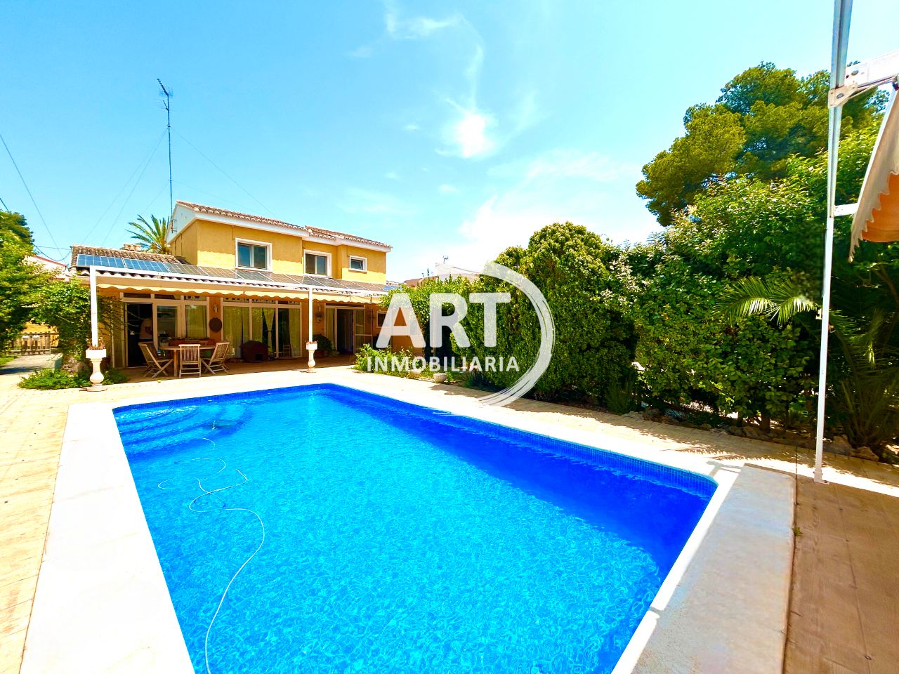 Garden of House or chalet for sale in Paterna  with Air Conditioner, Heating and Private garden