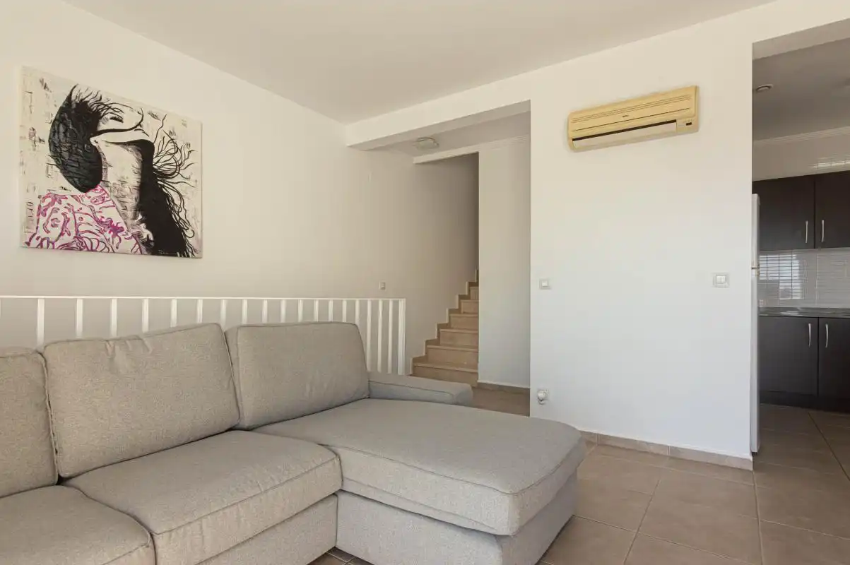 Sala d'estar de Casa adosada en venda en Pedreguer amb Aire condicionat i Calefacció