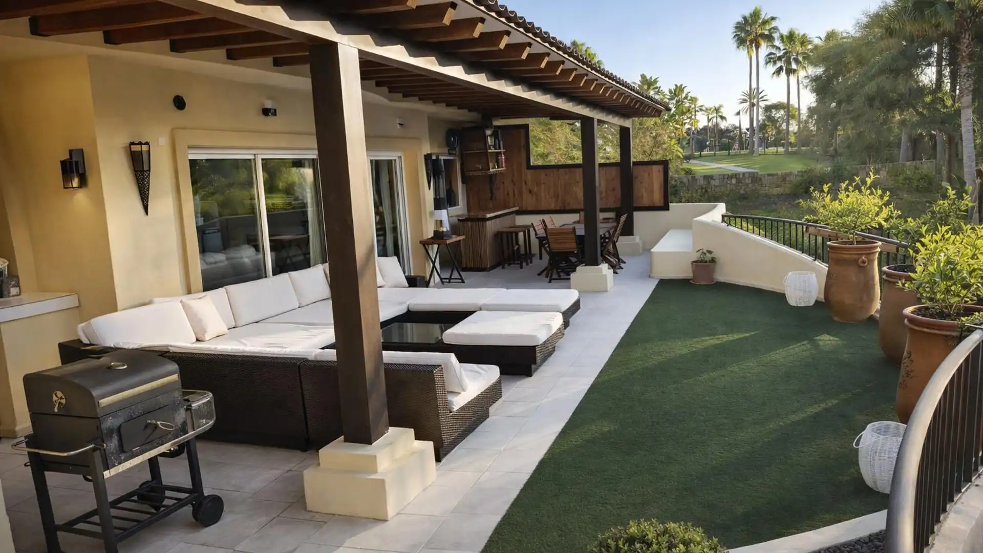 Terrassa de Pis en venda en San Roque amb Aire condicionat, Jardí privat i Terrassa