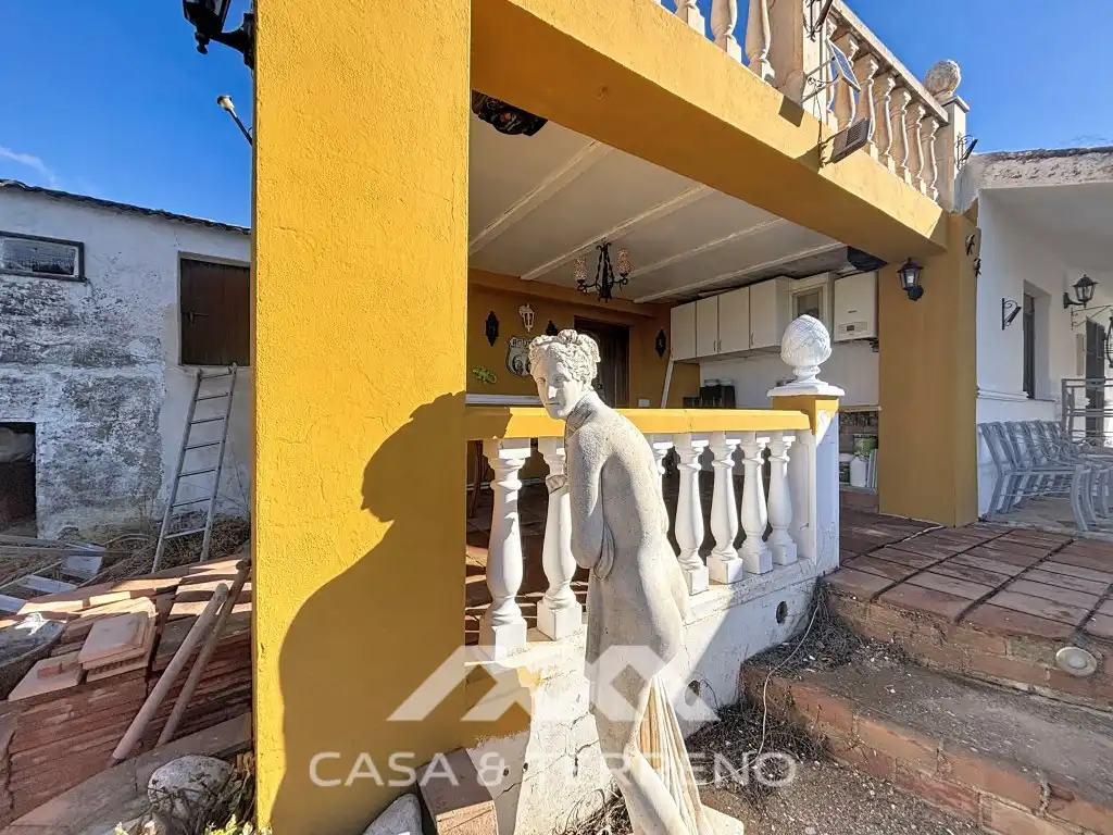 Vista exterior de Casa o chalet en venta en Periana con Jardín privado, Terraza y Lavadora