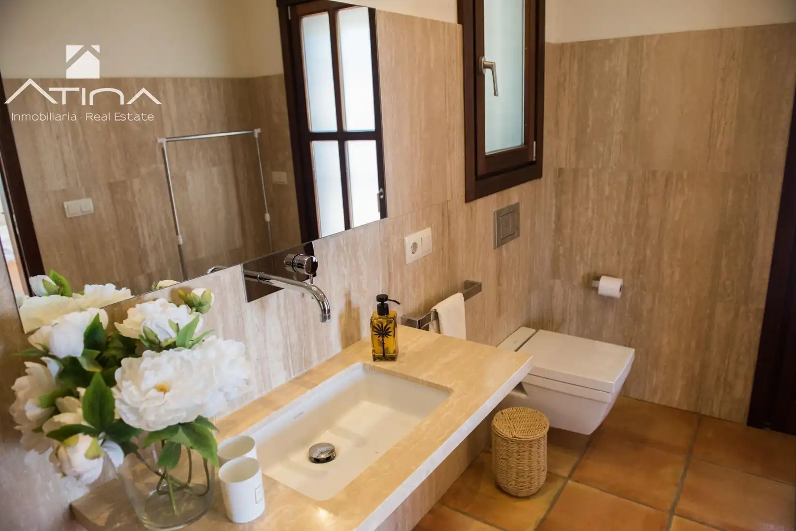Baño de Casa o chalet en venta en Jávea / Xàbia con Aire acondicionado, Jardín privado y Terraza