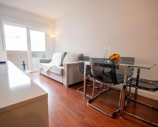 Living room of Study to share in  Madrid Capital  with Air Conditioner and Terrace