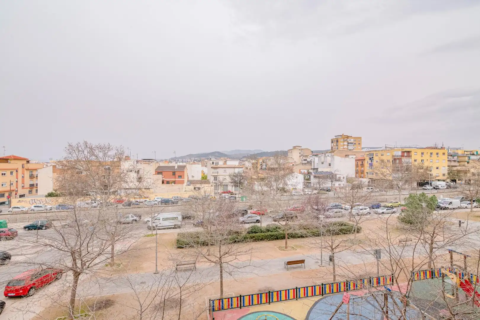 Vista exterior de Piso en venta en Granada con Aire acondicionado, Calefacción y Parquet