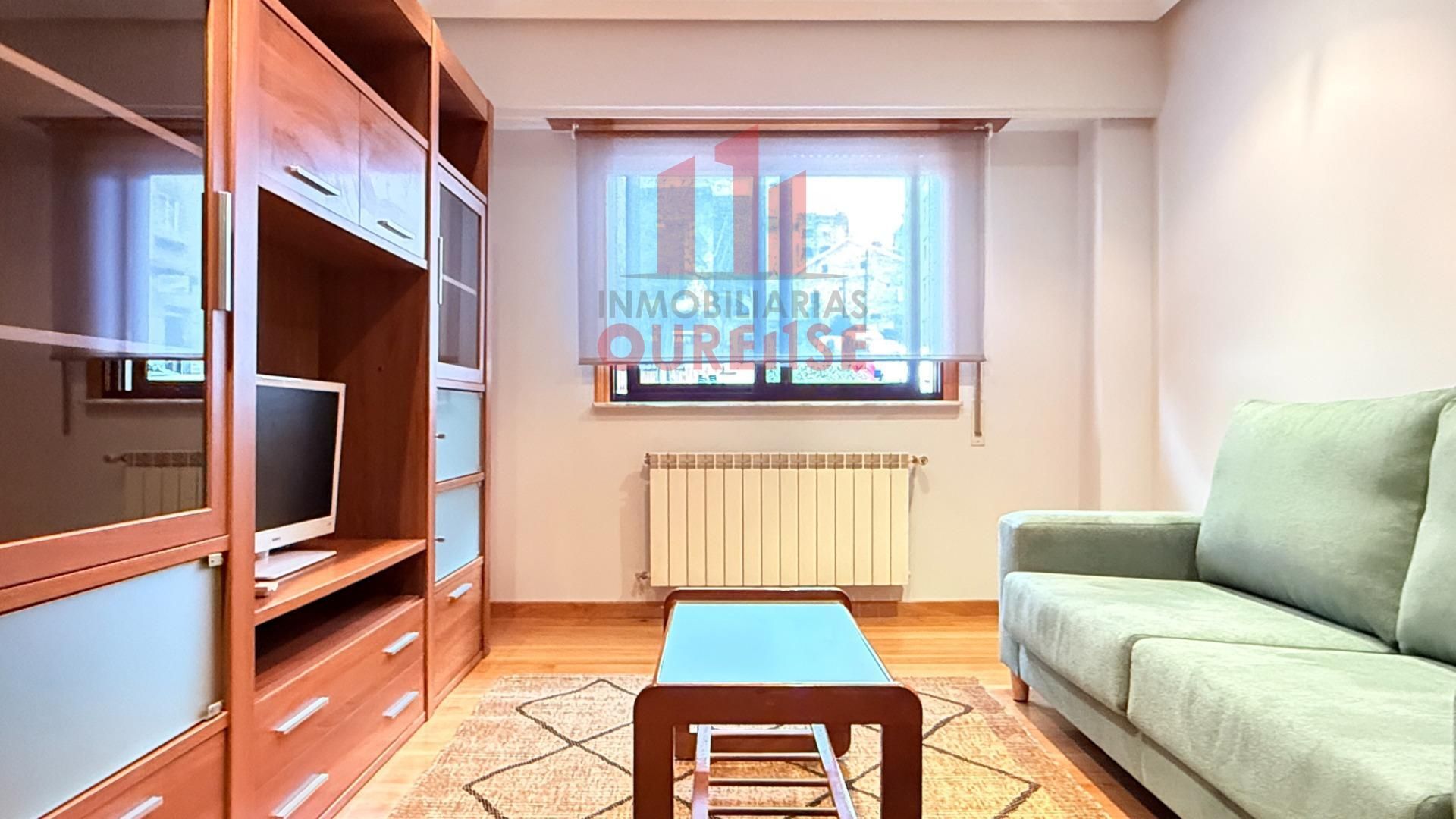 Sala d'estar de Pis de lloguer en Ourense Capital  amb Calefacció, Parquet i Traster