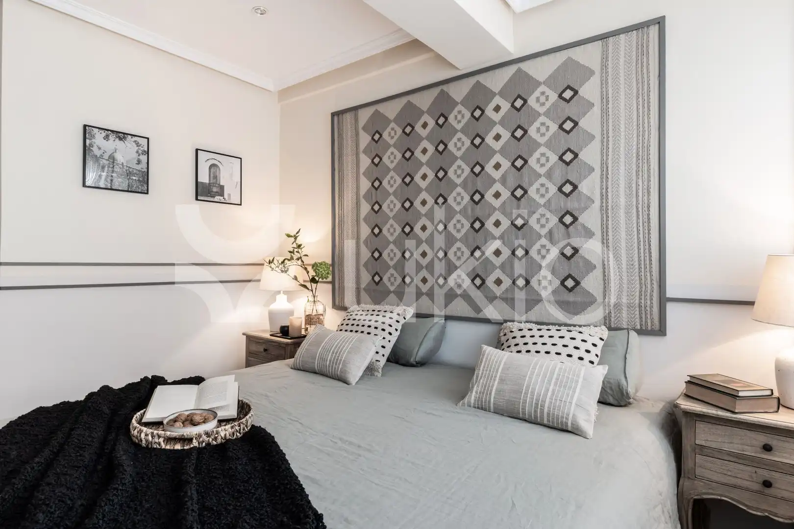 Habitación de Apartamento de alquiler en Madrid con Aire acondicionado, Calefacción y Terraza