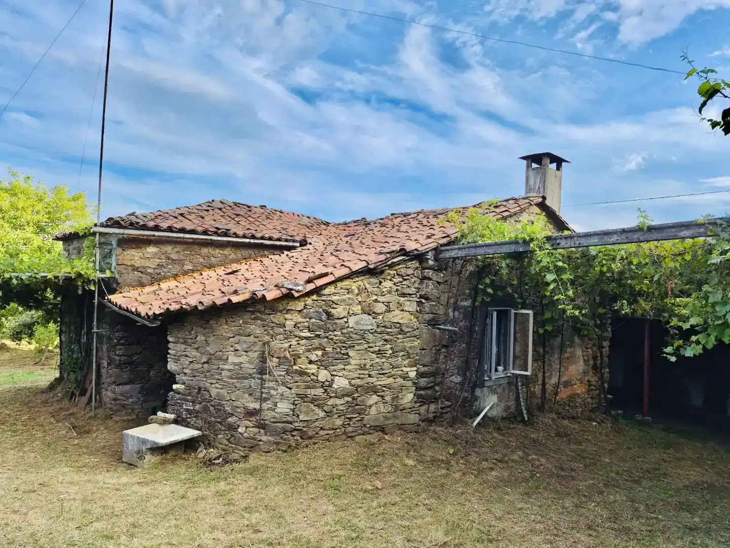 Vista exterior de Casa o xalet en venda en Touro