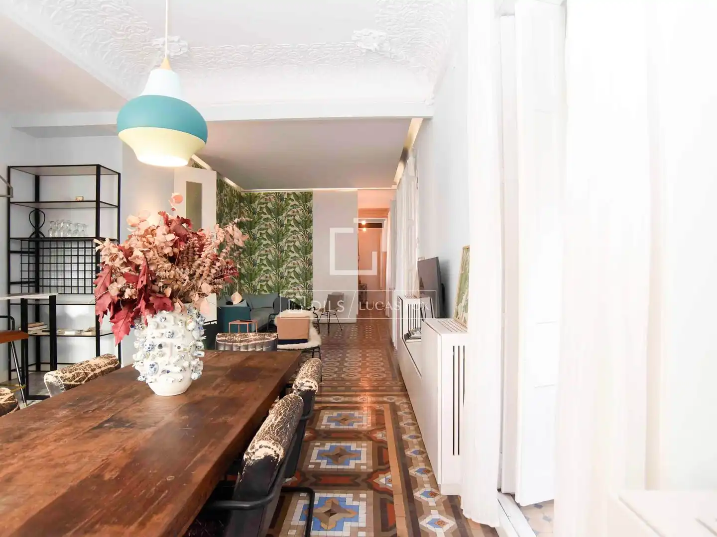 Sala de estar de Piso en venta en Barcelona con Aire acondicionado, Calefacción y Terraza