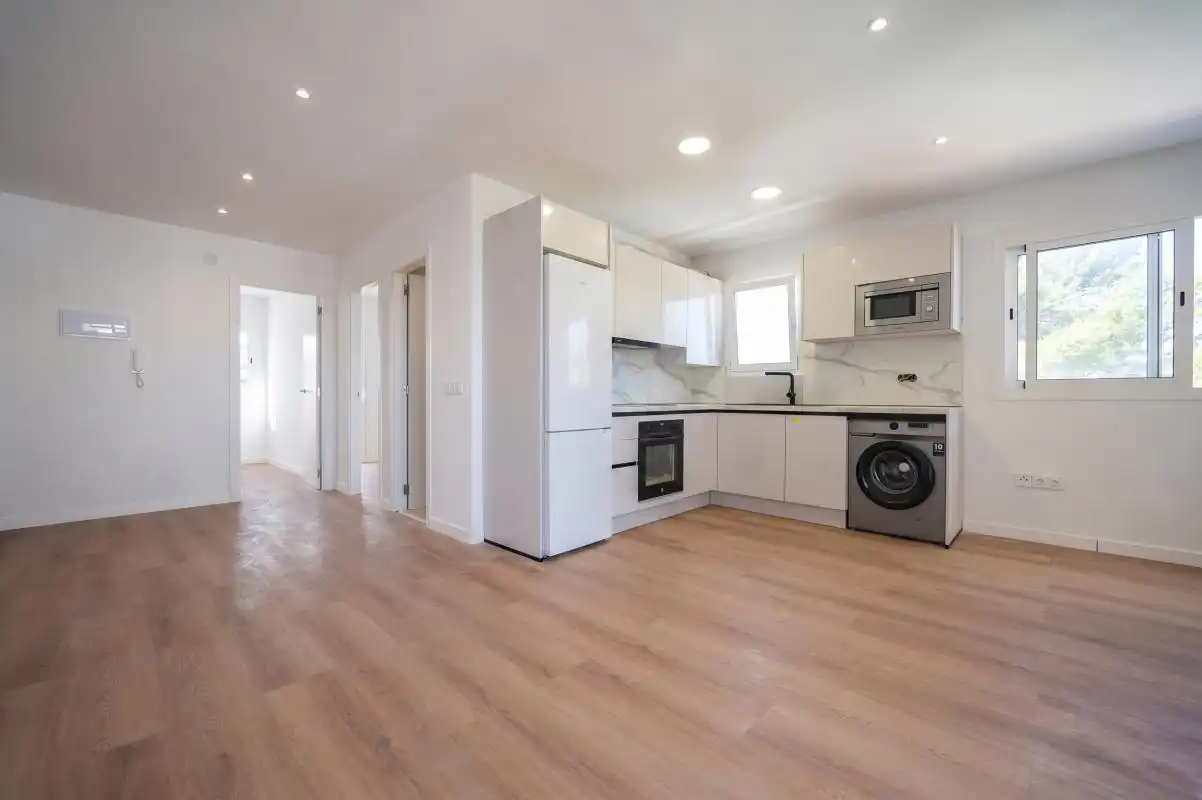 Küche von Wohnung zum Verkauf in Sant Josep de sa Talaia mit Heizung, Terrasse und Balkon