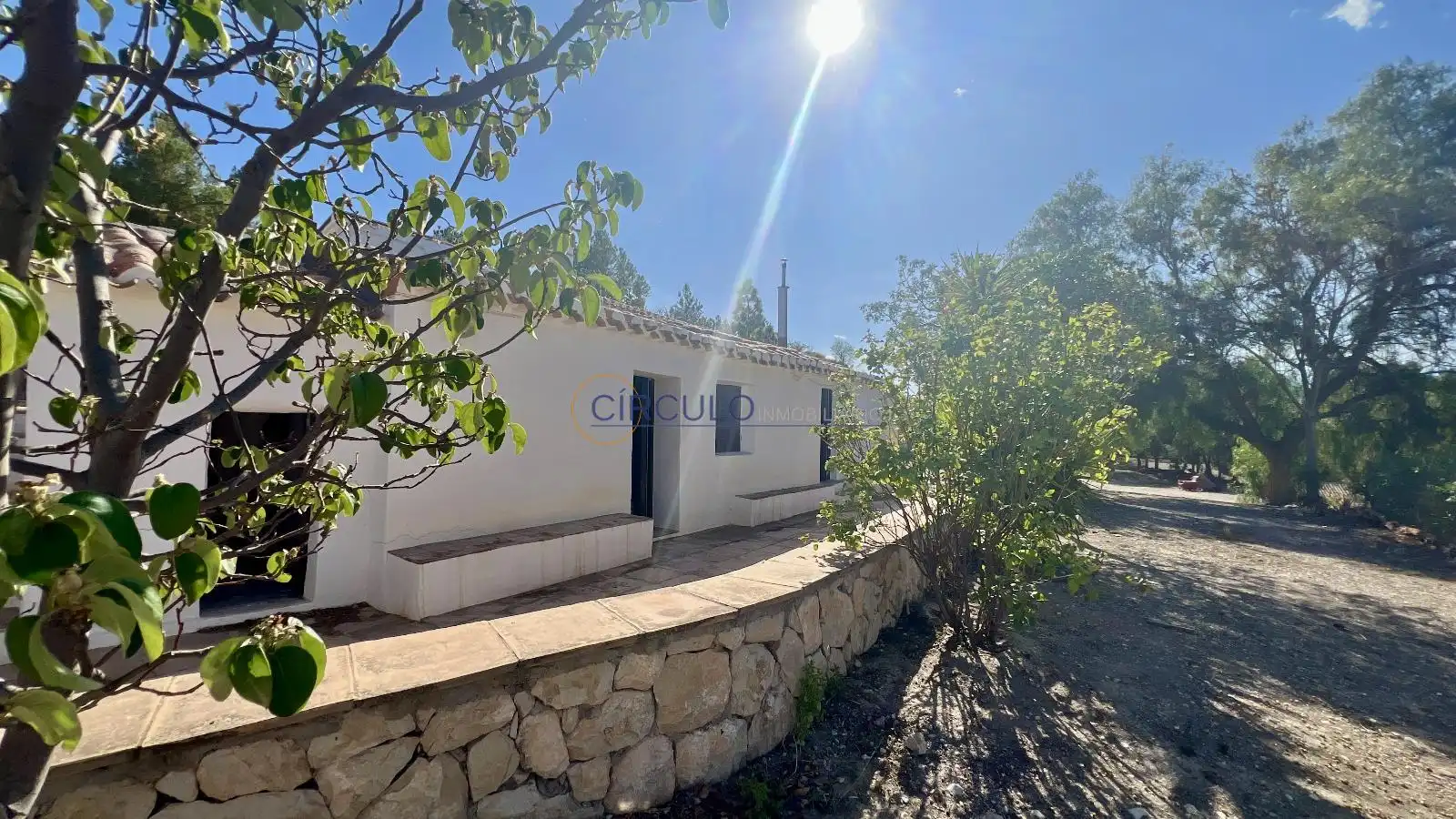 Vista exterior de Casa o chalet en venta en Lorca con Trastero y Piscina