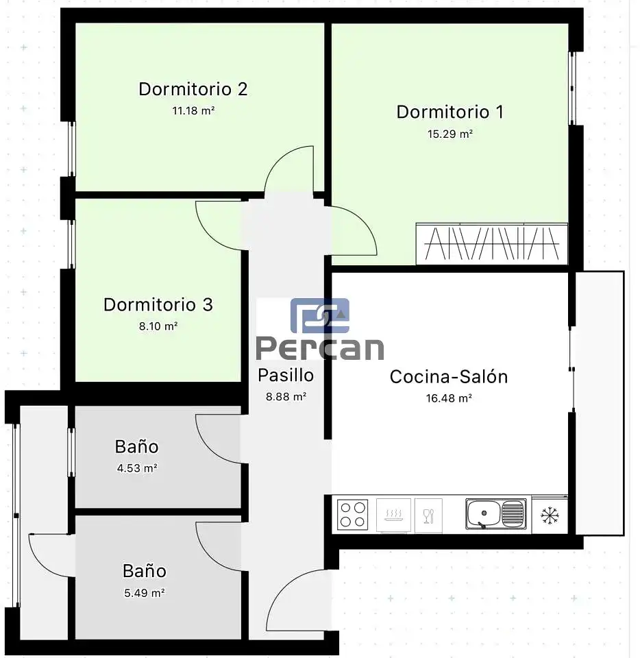 Piso en venta en Sant Joan d'Alacant con Balcón