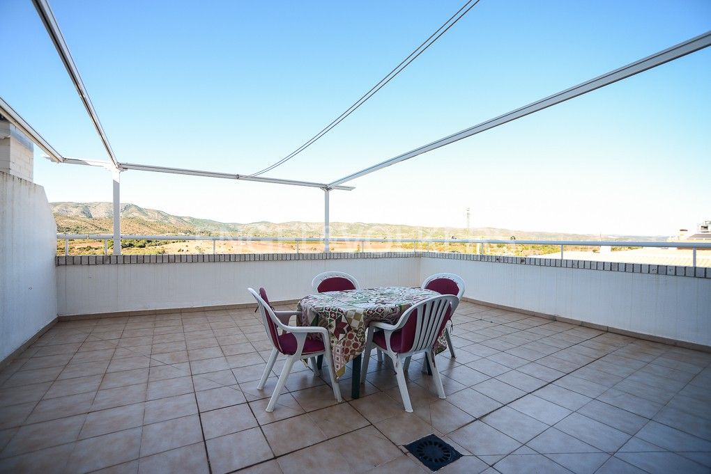 Terrace of Apartment for sale in Oropesa del Mar / Orpesa  with Air Conditioner, Heating and Terrace