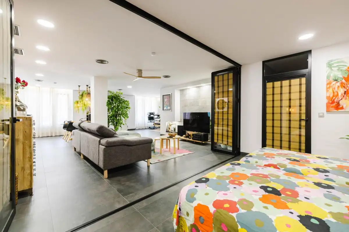 Sala de estar de Loft en venta en Málaga con Aire acondicionado, Calefacción y Trastero