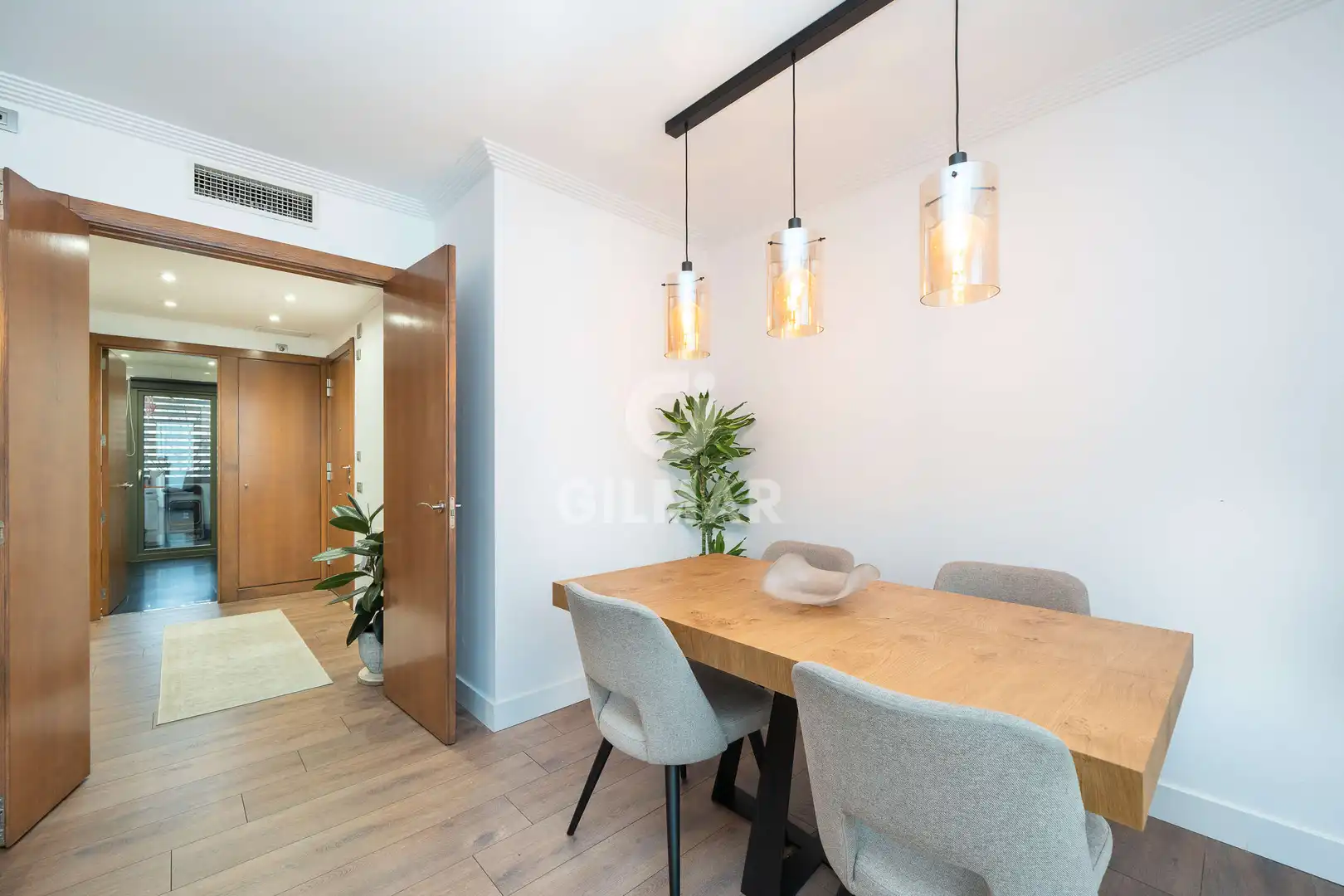 Dining room of Flat for sale in Madrid  with Heating, Private garden and Storage room