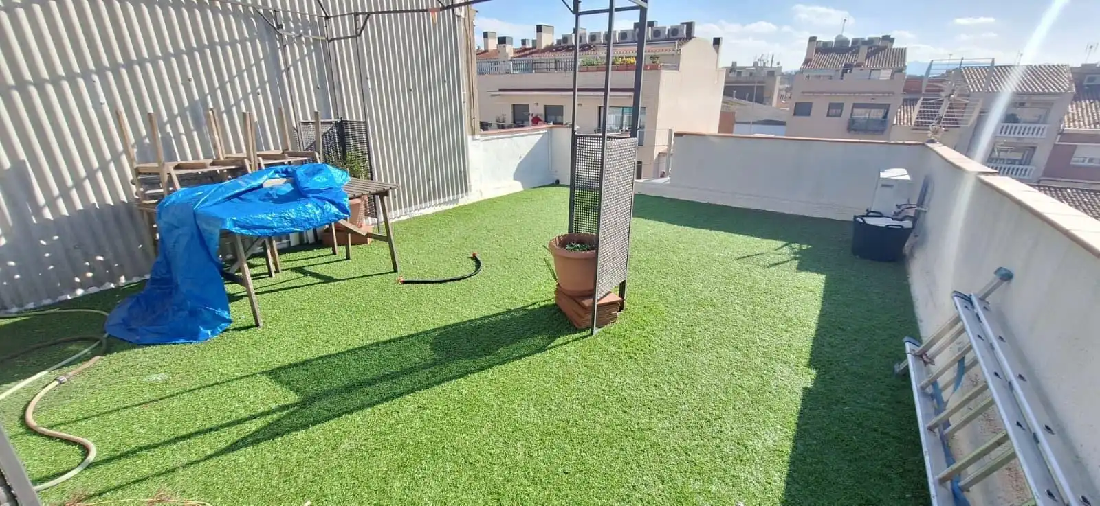 Terrassa de Casa o xalet en venda en Sabadell amb Aire condicionat, Jardí privat i Terrassa