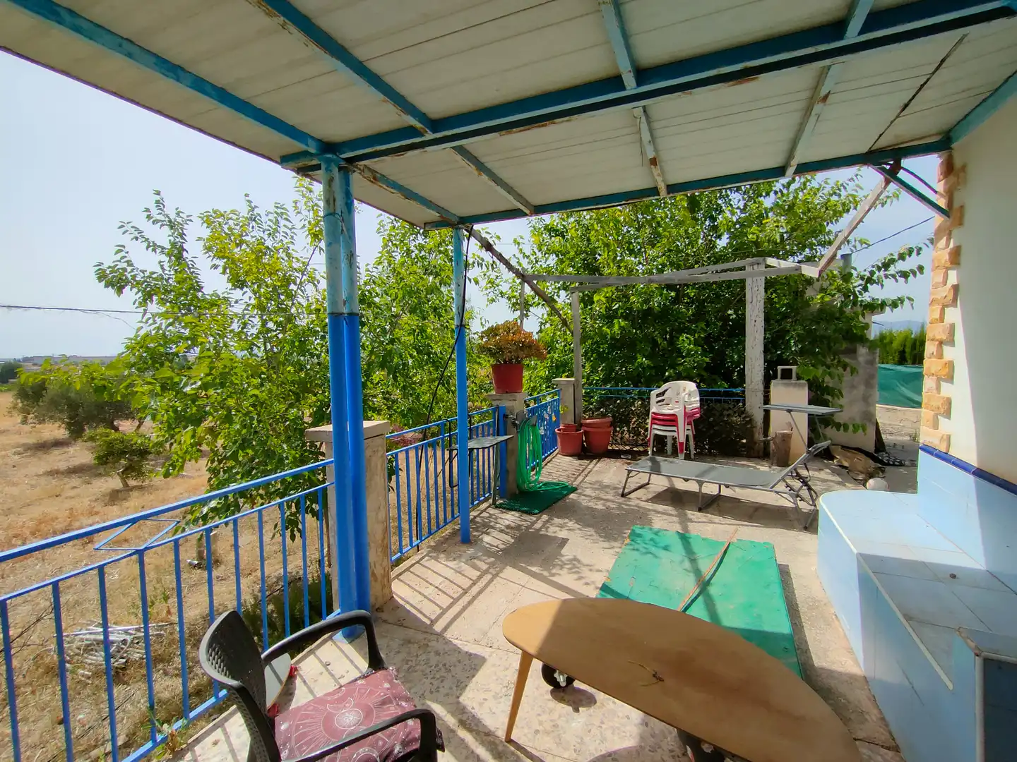 Terrassa de Finca rústica en venda en Las Torres de Cotillas amb Aire condicionat, Jardí privat i Traster