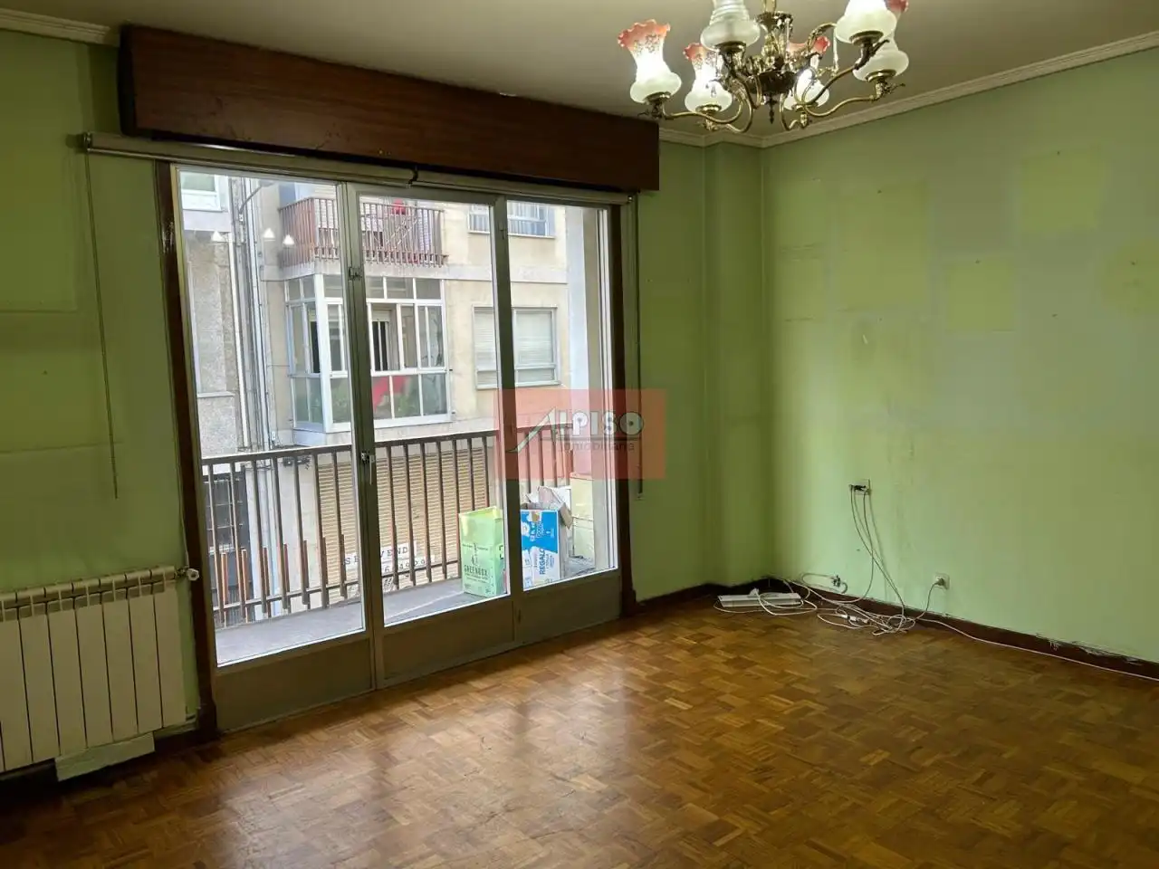 Bedroom of Flat for sale in Ourense Capital   with Heating, Parquet flooring and Terrace