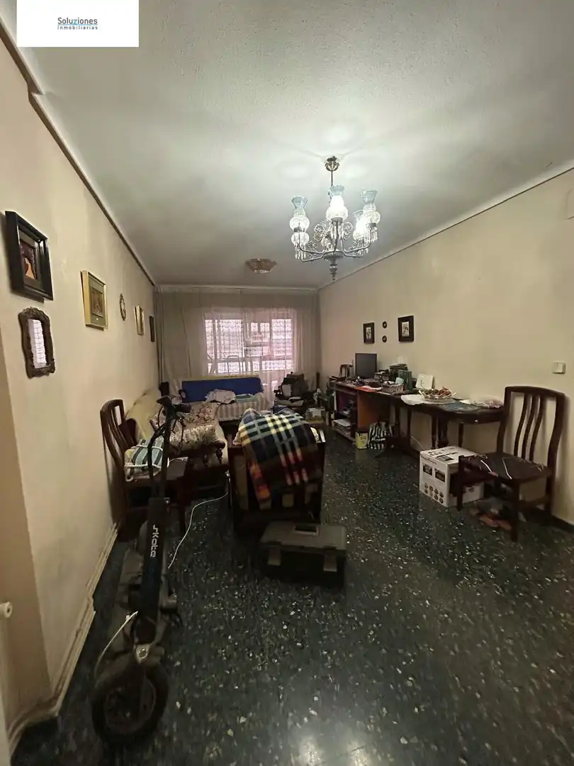 Sala de estar de Piso en venta en Albacete con Calefacción, Trastero y Balcón