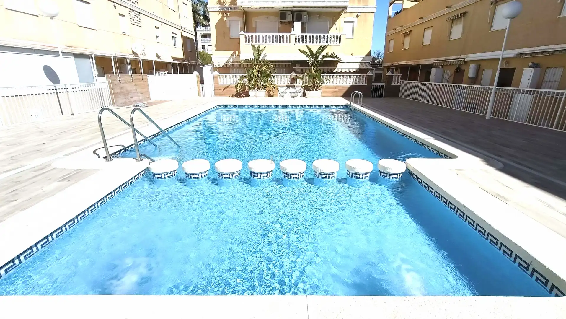 Swimming pool of Houses for sale in Santa Pola  with Air Conditioner, Terrace and Storage room