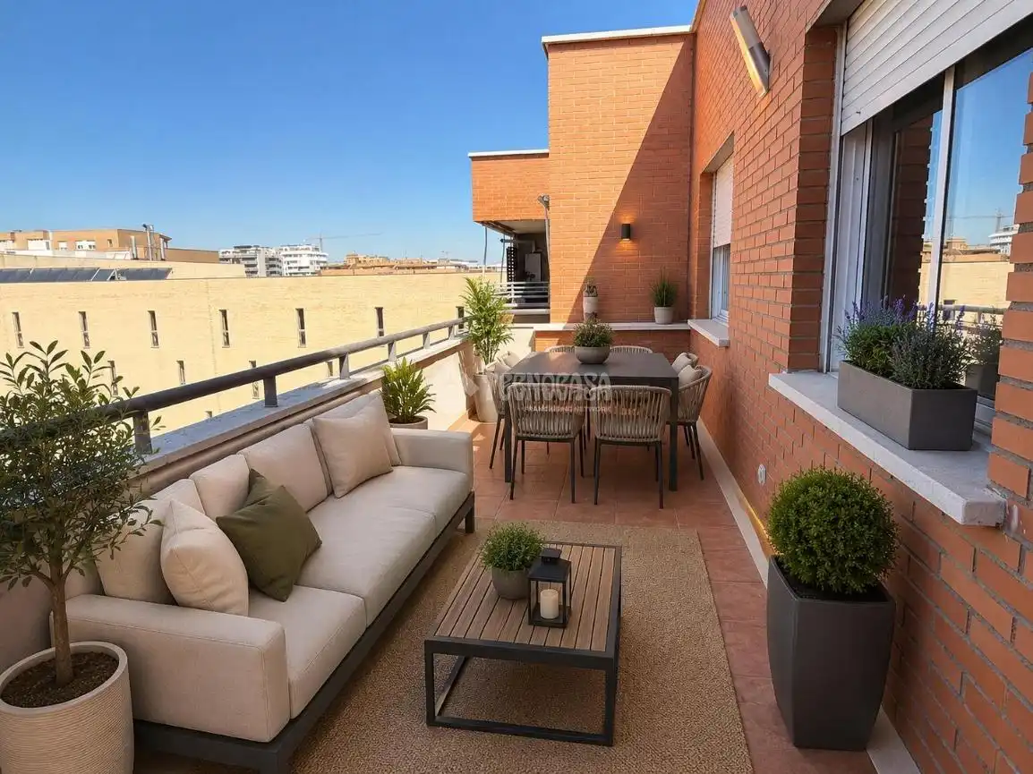 Terraza de Ático en venta en Valdemoro con Calefacción, Terraza y Trastero