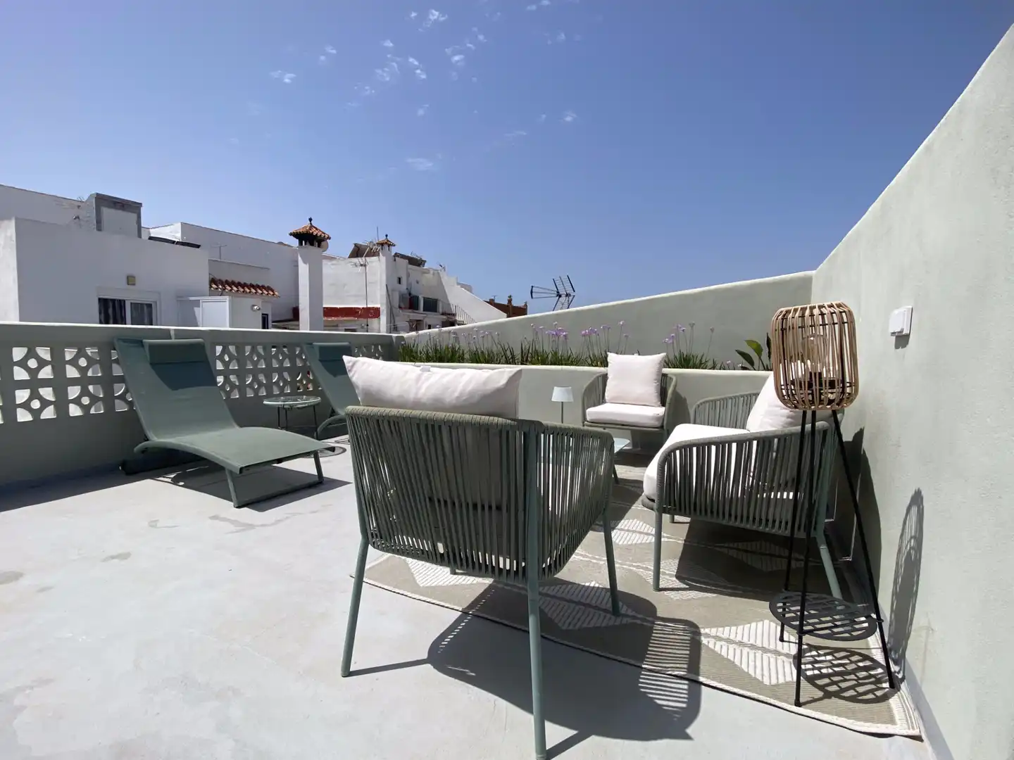 Terrace of Detached homes for sale in Marbella  with Air Conditioner, Terrace and Storage room