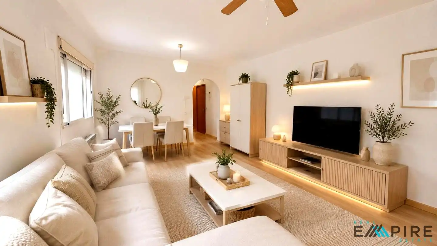 Sala de estar de Apartamento en venta en Getafe