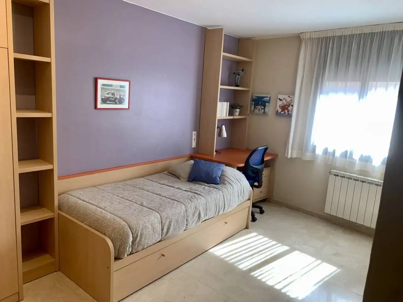 Bedroom of Attic for sale in Terrassa  with Air Conditioner, Heating and Parquet flooring