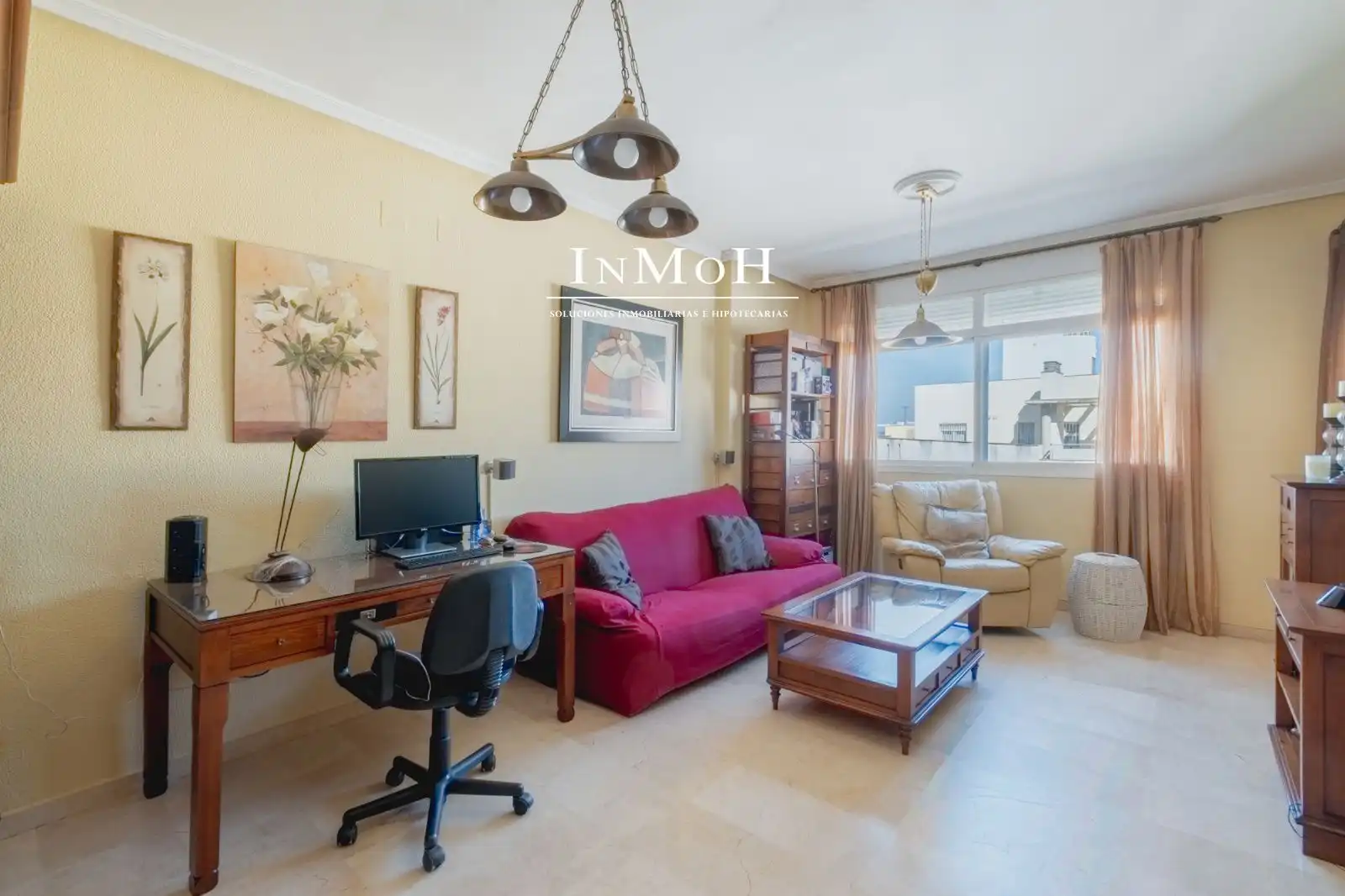 Wohnzimmer von Wohnung zum Verkauf in Cádiz mit Klimaanlage, Heizung und Terrasse