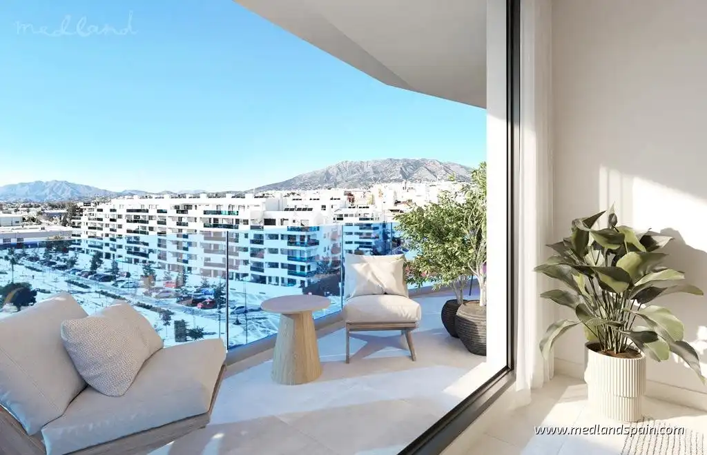 Appartement compact avec piscine à vendre à Las Lagunas, imagen 2
