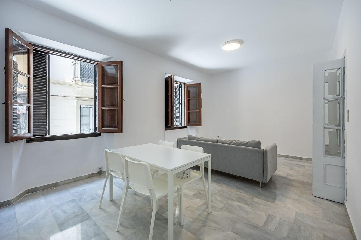 Sala d'estar de Pis en venda en  Granada Capital amb Terrassa i Balcó