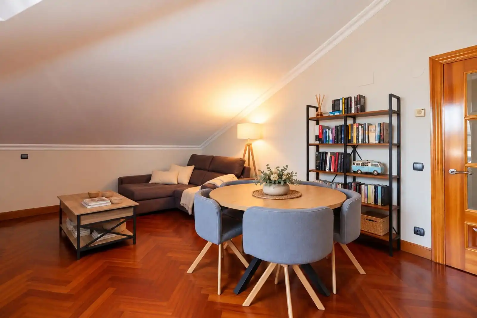 Sala d'estar de Àtic en venda en Centro - Mendibil - Santiago