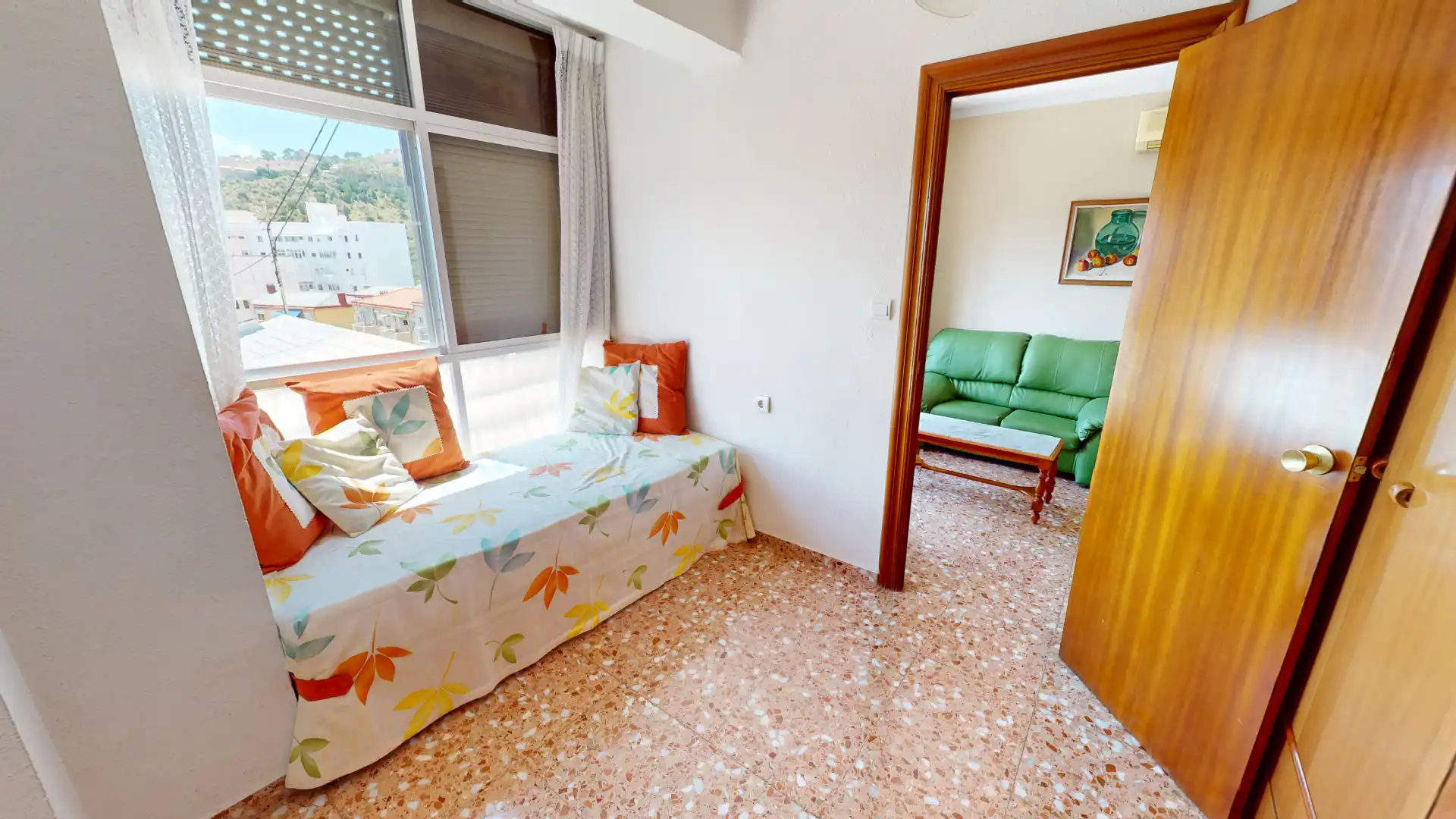 Bedroom of Flat for sale in Alicante / Alacant  with Air Conditioner