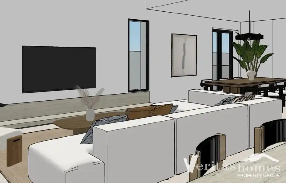Sala d'estar de Residencial en venda en Mojácar