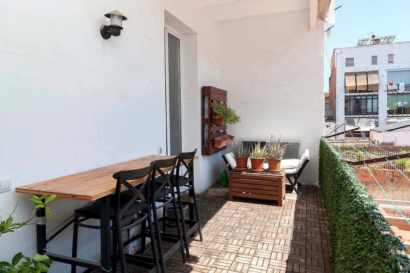 Terraza de Piso en venta en  Barcelona Capital con Calefacción, Terraza y Balcón