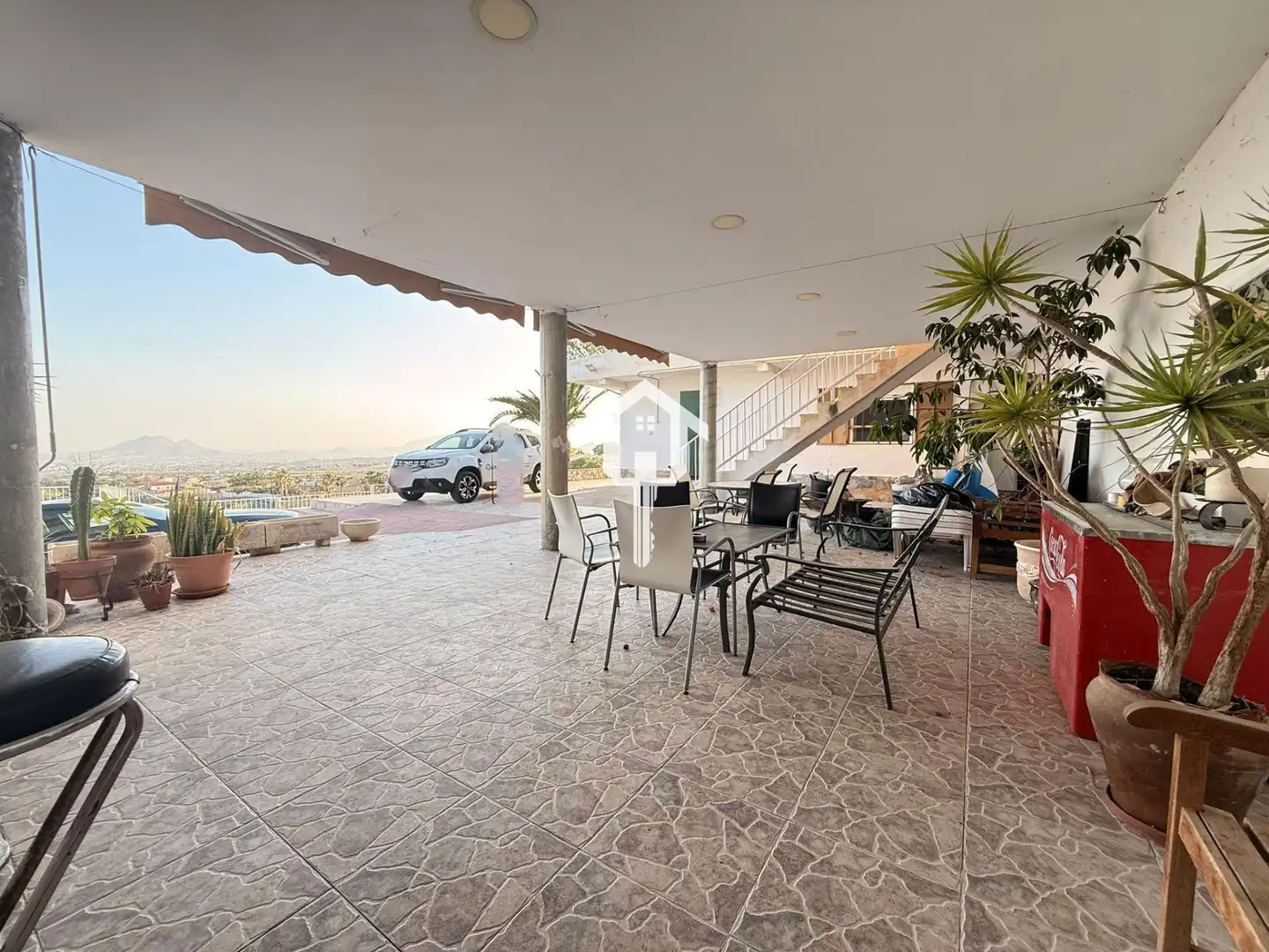 Terrace of Houses for sale in San Vicente del Raspeig / Sant Vicent del Raspeig  with Air Conditioner, Private garden and Terrace