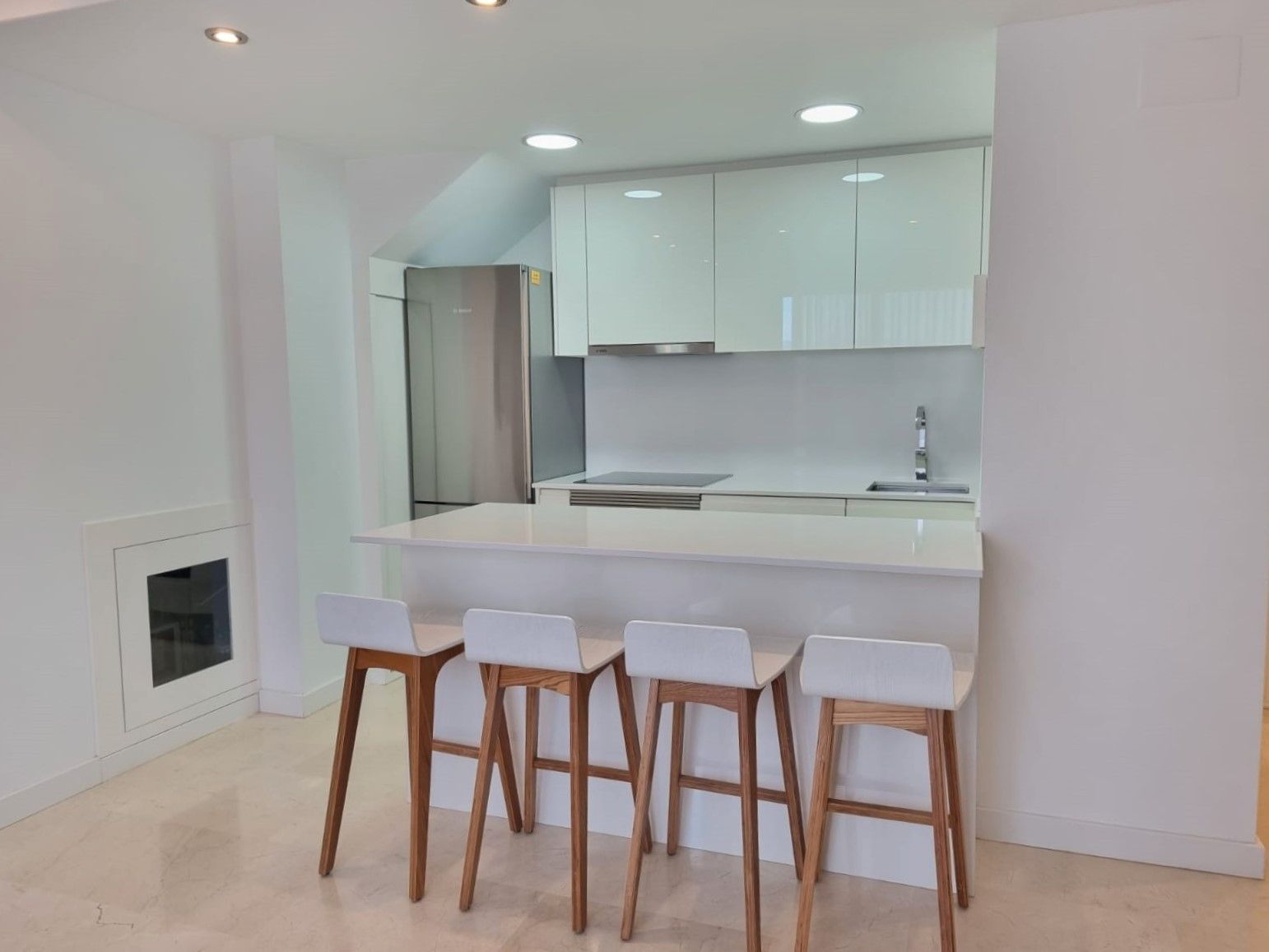 Kitchen of Flat to rent in Granollers  with Terrace, Oven and Balcony