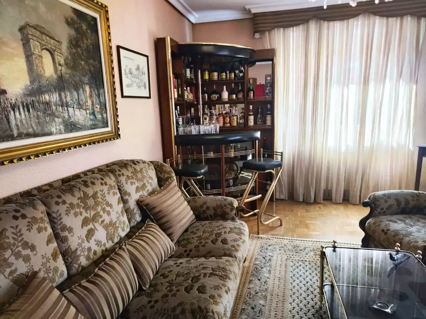 Sala d'estar de Pis en venda en Palencia amb Calefacció i Terrassa