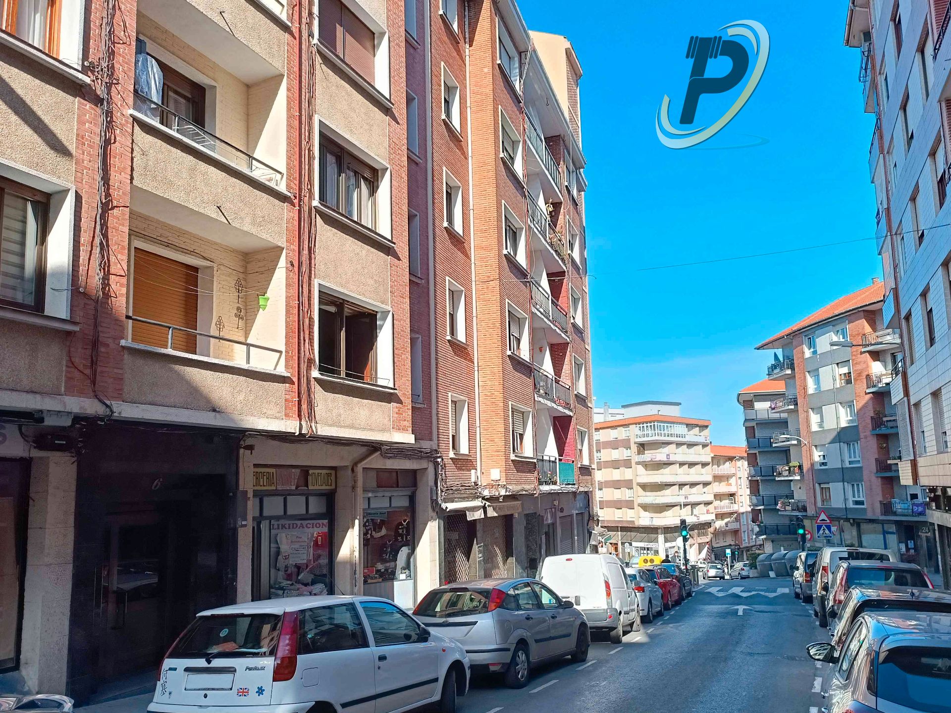 Exterior view of Flat for sale in Santurtzi   with Heating, Parquet flooring and Furnished