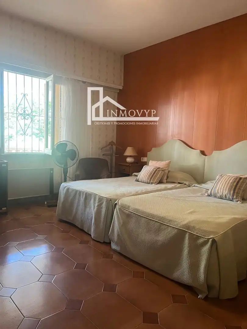 Schlafzimmer von Haus oder Chalet zur Miete in  Palma de Mallorca mit Klimaanlage und Privatgarten