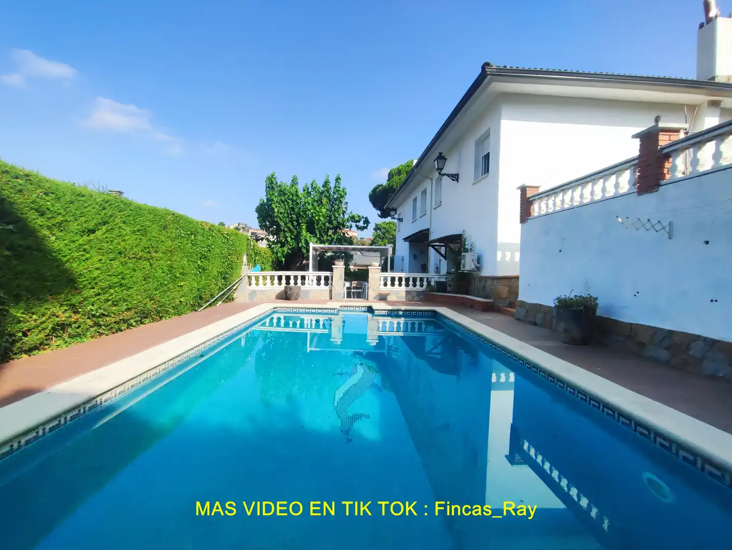 Piscina de Casa o xalet en venda en Lliçà d'Amunt amb Aire condicionat, Calefacció i Jardí privat