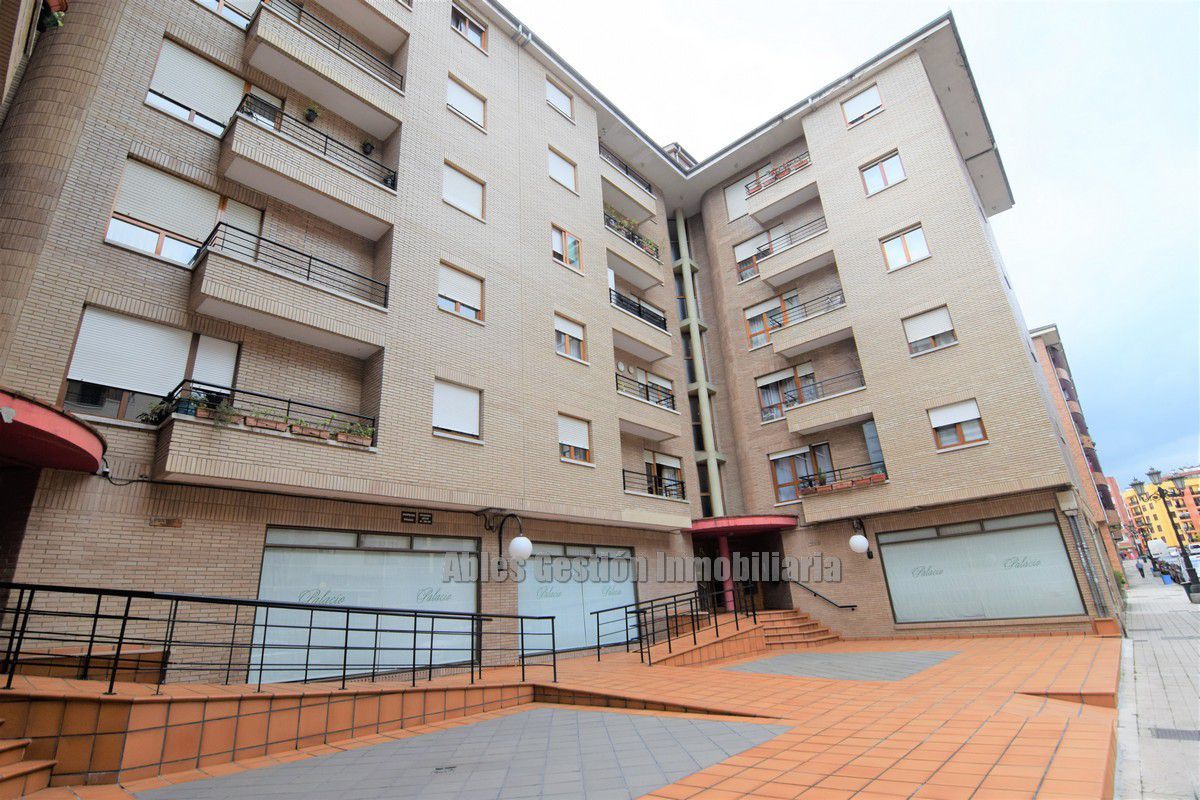 Vista exterior de Pis en venda en Oviedo  amb Calefacció, Parquet i Terrassa
