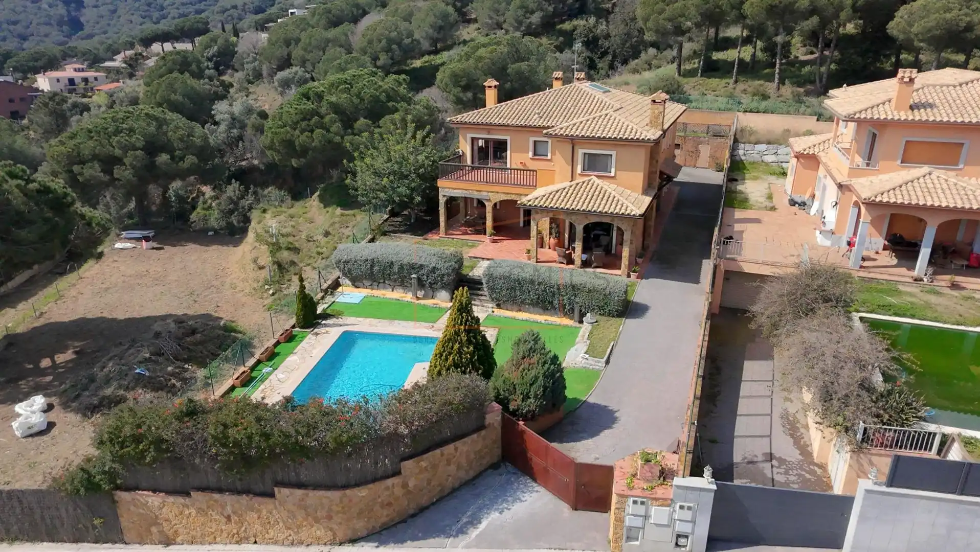 Vista exterior de Casa o chalet en venta en Argentona con Aire acondicionado, Jardín privado y Terraza